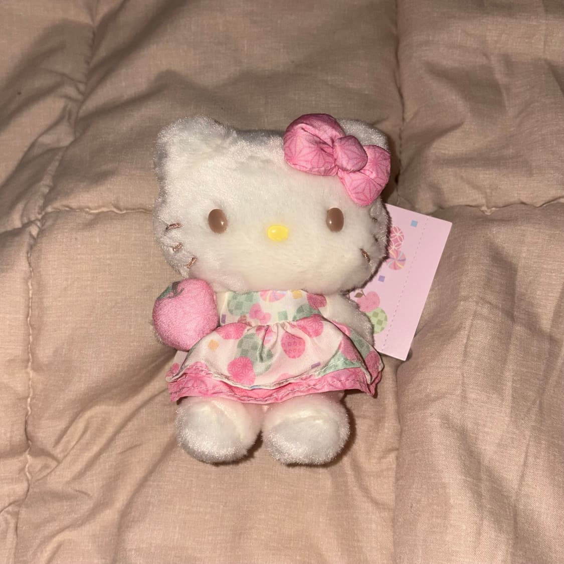 산리오 헬로키티 나고미 파스텔 마스코트 인형 키링 상품이미지1