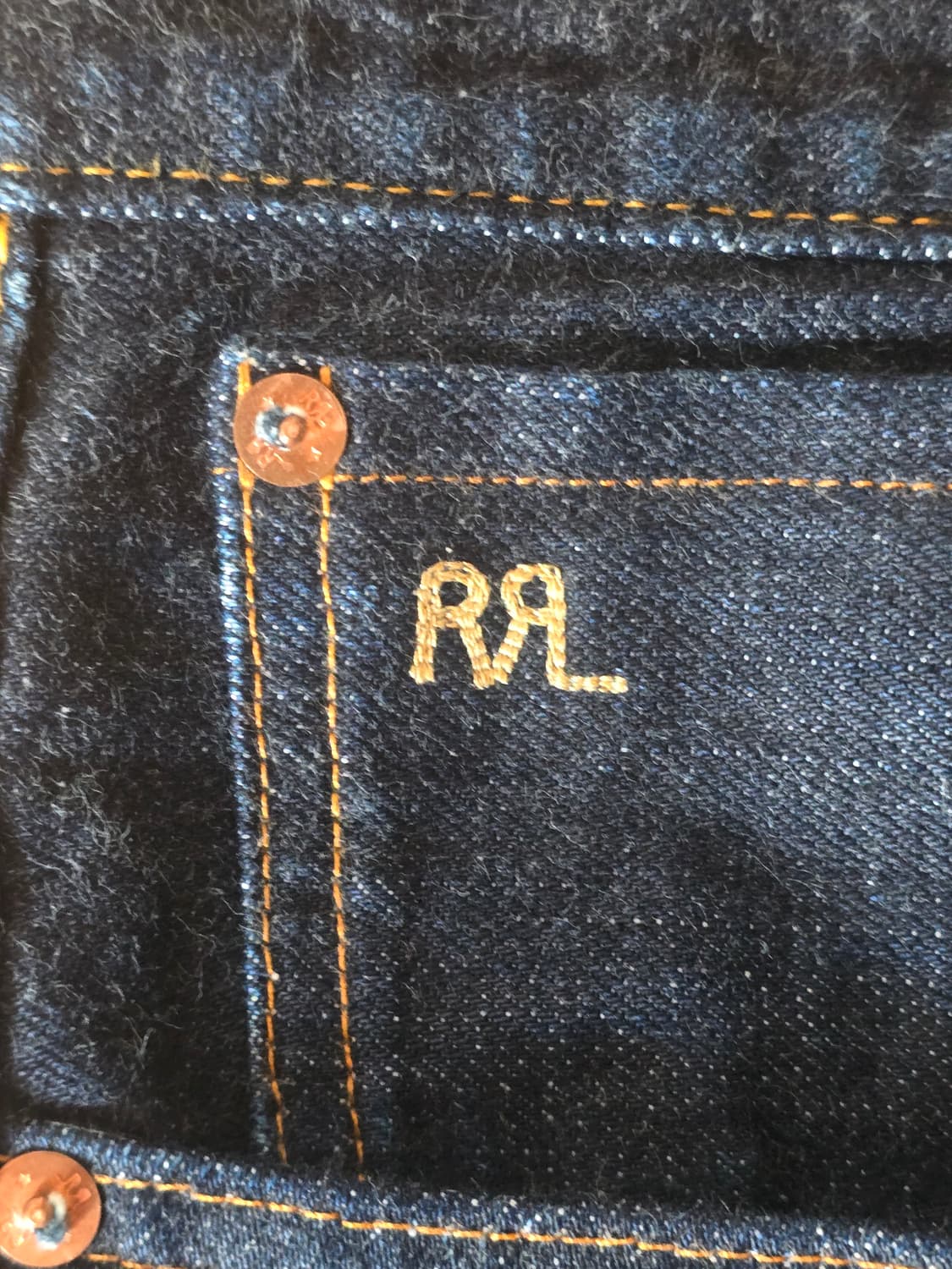 (36x34) 더블알엘 rrl 빈티지 파이브 5 포켓 데님팬츠 상품이미지2