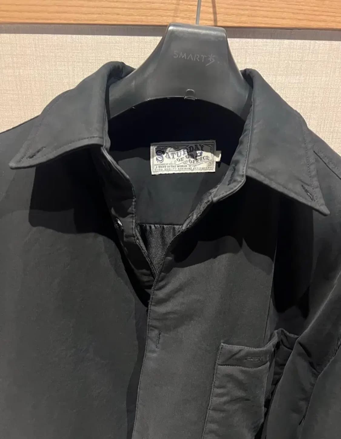 STU 구스다운 블랙 패딩셔츠(L) 상품이미지3