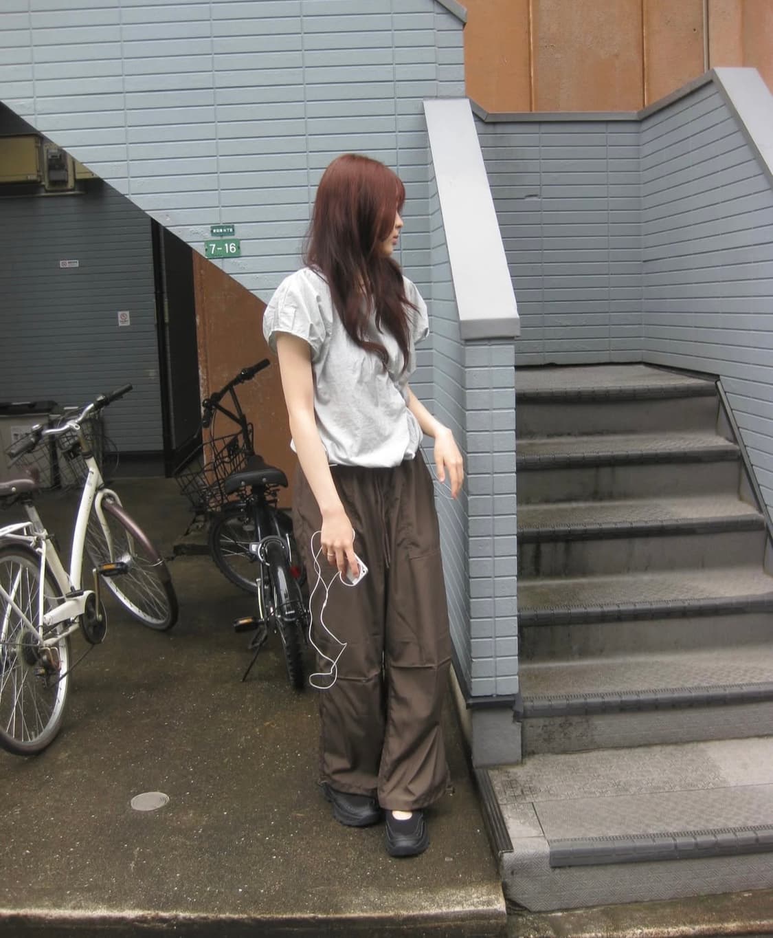 세이지블루 silky blouse 상품이미지1