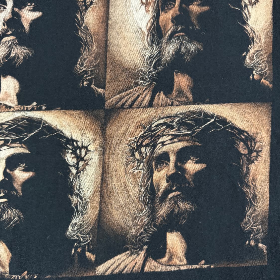 빈티지 Jesus Andy Warhol Style 지저스 티셔츠 상품이미지4