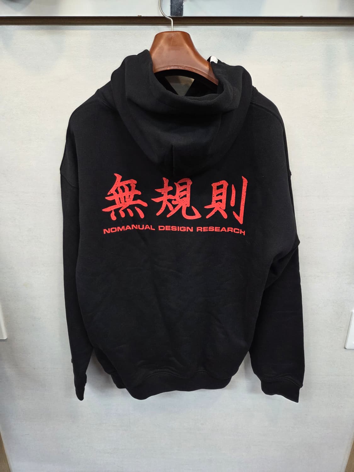 노매뉴얼 n.r 후드티 L 상품이미지2