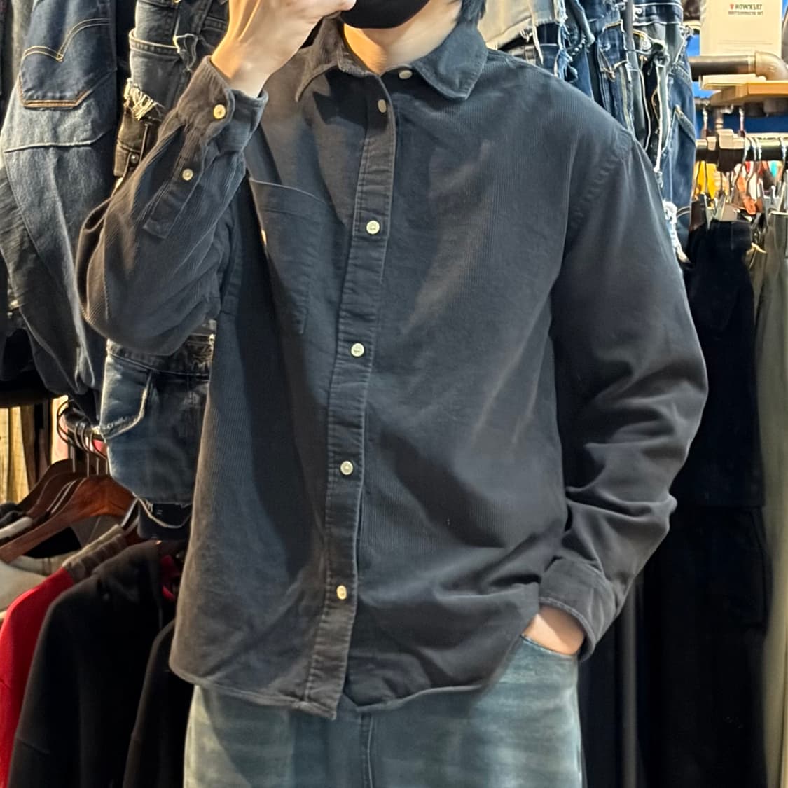 [NO.9] 칼하트 코듀로이 긴팔셔츠 상품이미지2