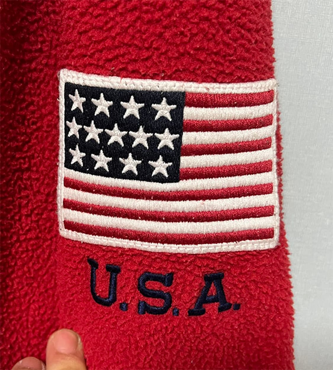 POLO 폴로 남자 후리스 맨투맨 USA 성조기 115-120 상품이미지4