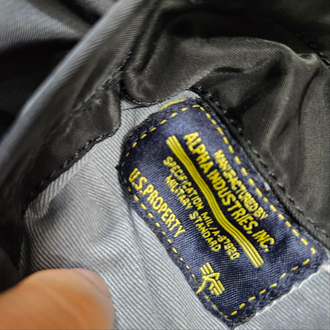 알파인더스트리 ma-1 자켓 상품이미지6