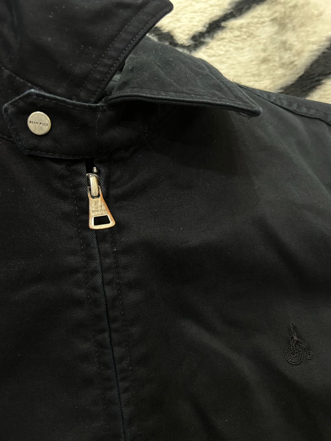 [S]빈폴 90s 코튼 블루종/블랙 상품이미지5