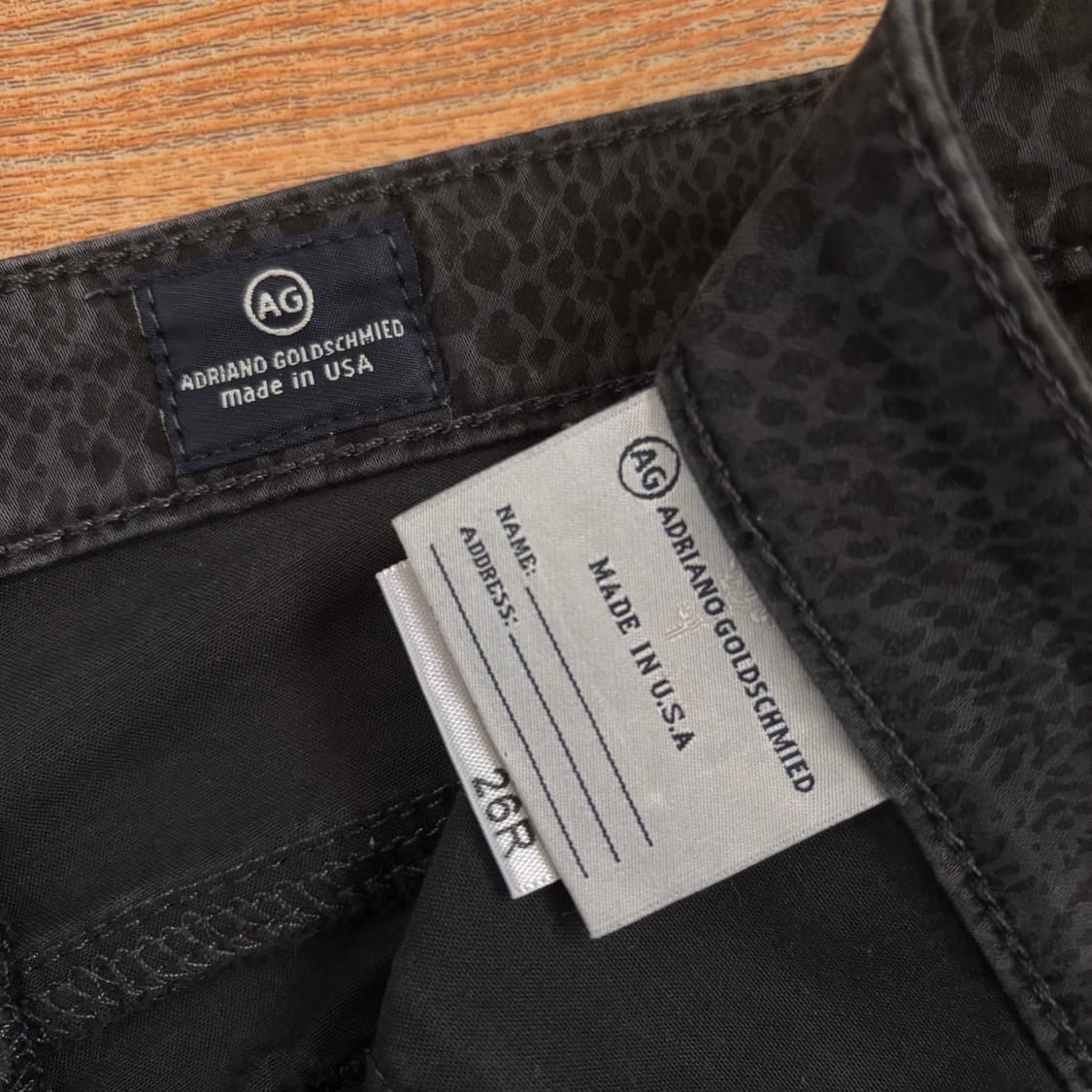 26 뱀피 패턴 스키니진 제깅스 AG 아드리아노 골드슈미트 슬림  상품이미지6