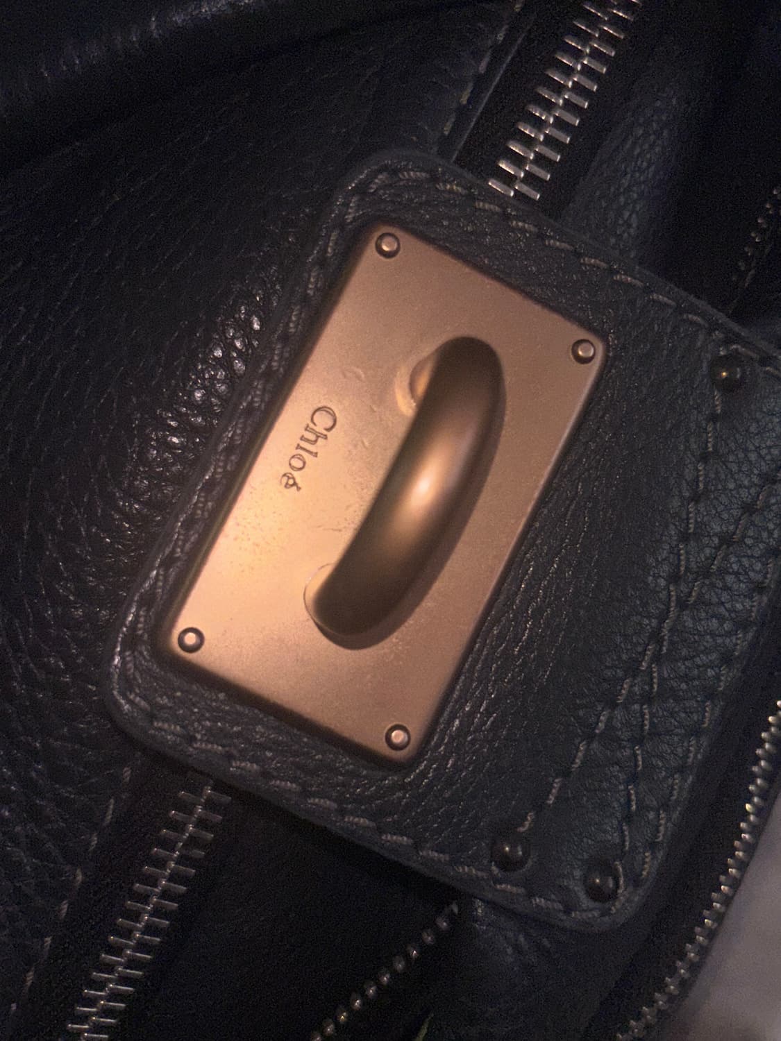 끌로에 패딩턴백 다크네이비 상품이미지3