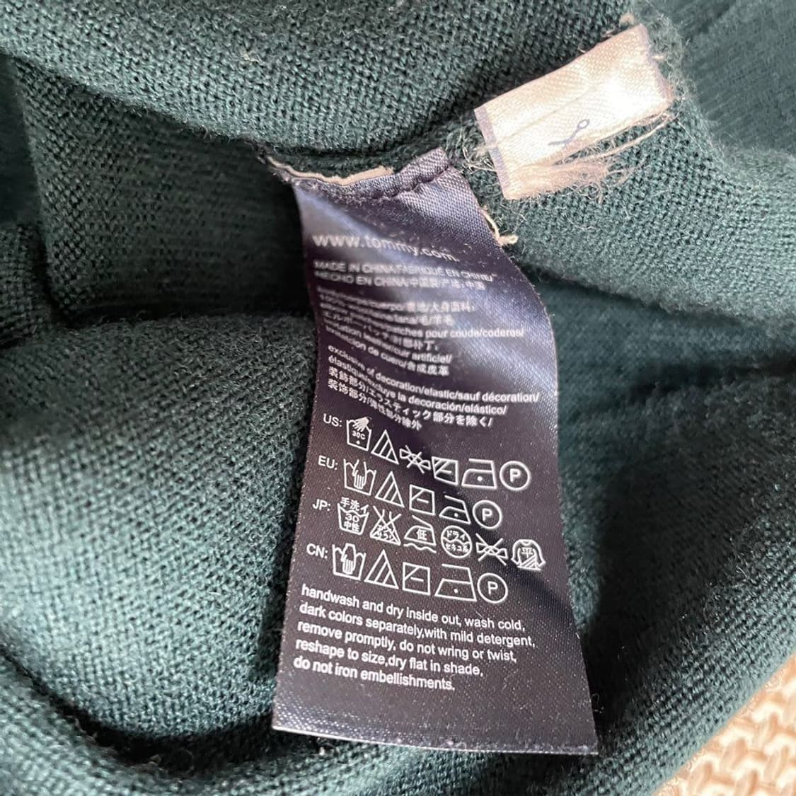 타미힐피거 라운드 니트 6574 상품이미지4