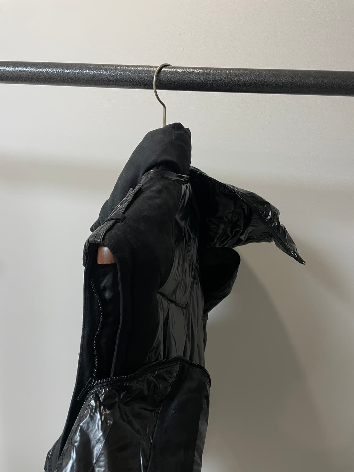 (L) Buckaroo 버커루 디테쳐블 글로시 유광 패딩 상품이미지6