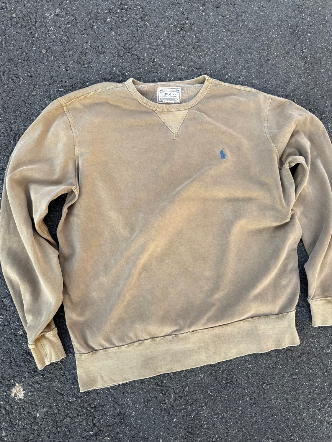 Polo Ralph Lauren 빈티지 워싱 크루넥 스웻셔츠 상품이미지1