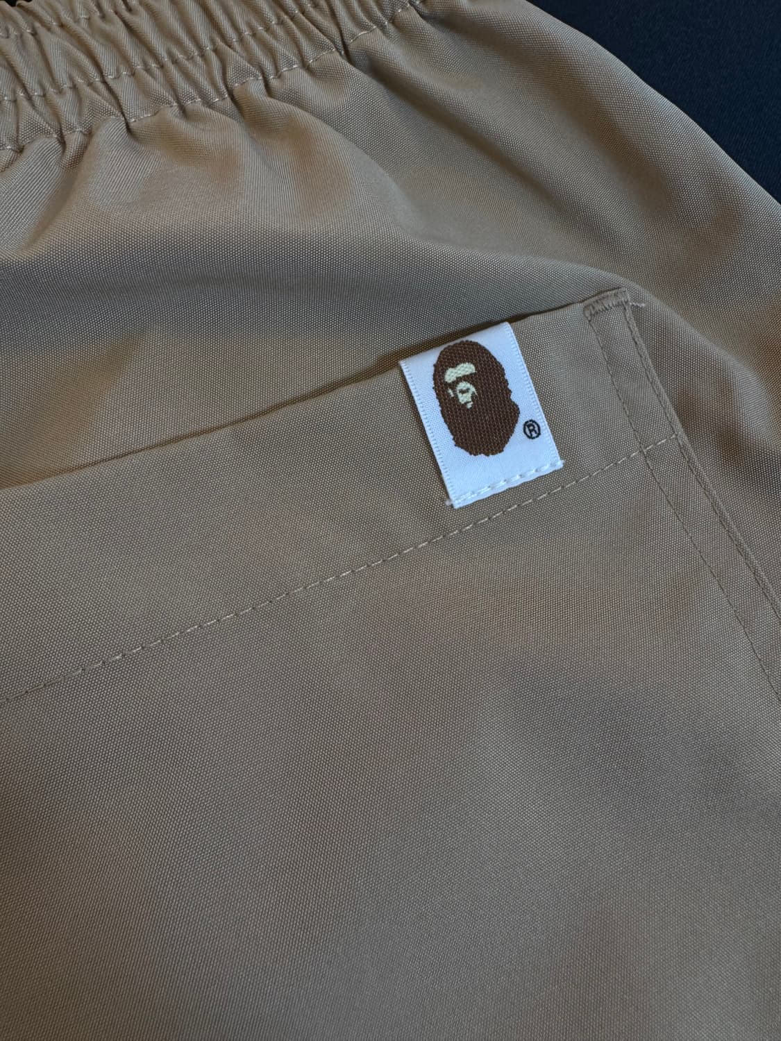 (S)베이프 썸머백 쇼츠 베이지 - 24SS 상품이미지4