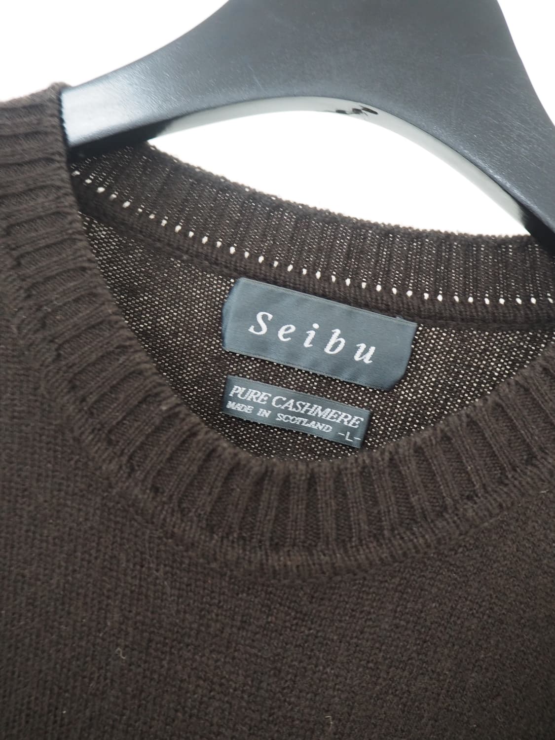 SEIBU pure cashmere knit  상품이미지6
