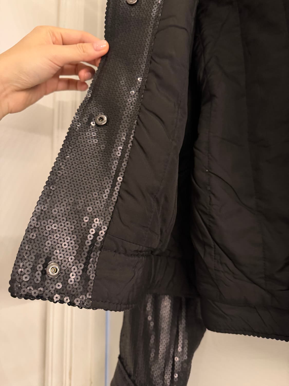 zara 시퀸 패디드 자켓  상품이미지7