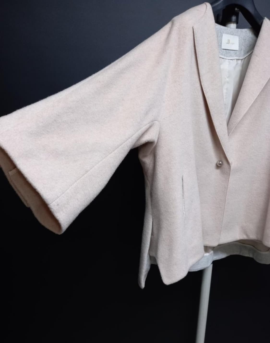 새  JJ JIGOTO 지고트 모 하프 코트 F 상품이미지5