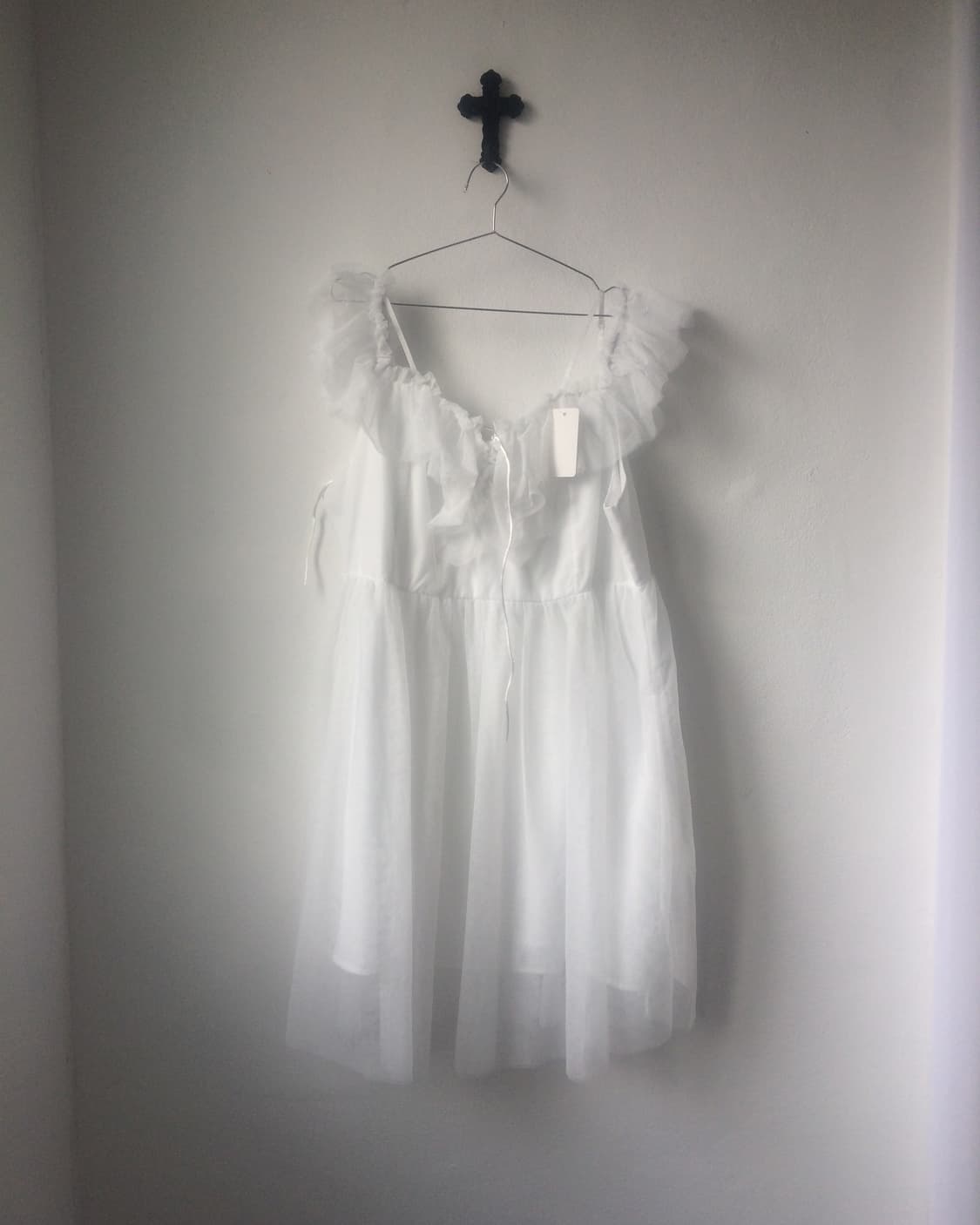 Ruffle lace onepieece 상품이미지1