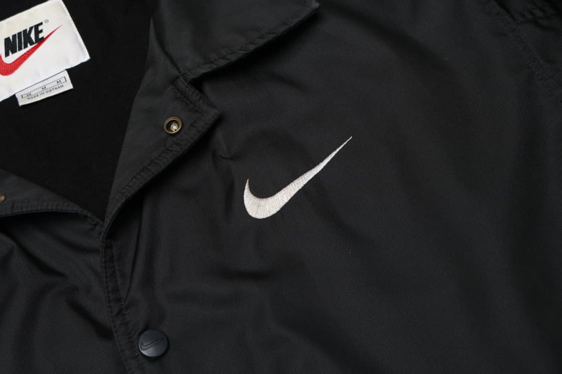 [M] 90's 나이키 스우시 올드스쿨 누빔 코치자켓 상품이미지2