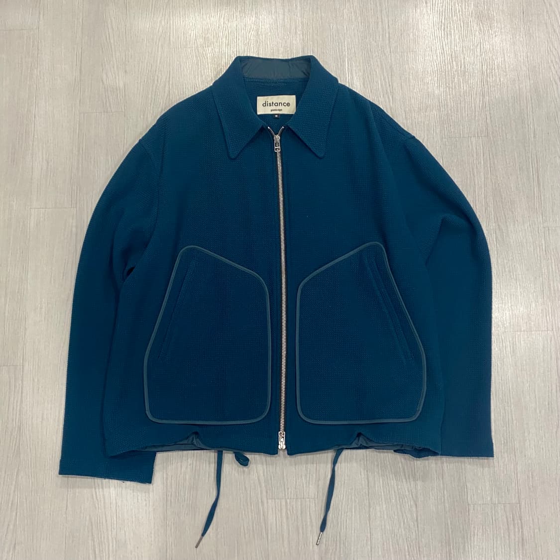 이얼즈어고 디스탕스 트위드 블루종 M 상품이미지6