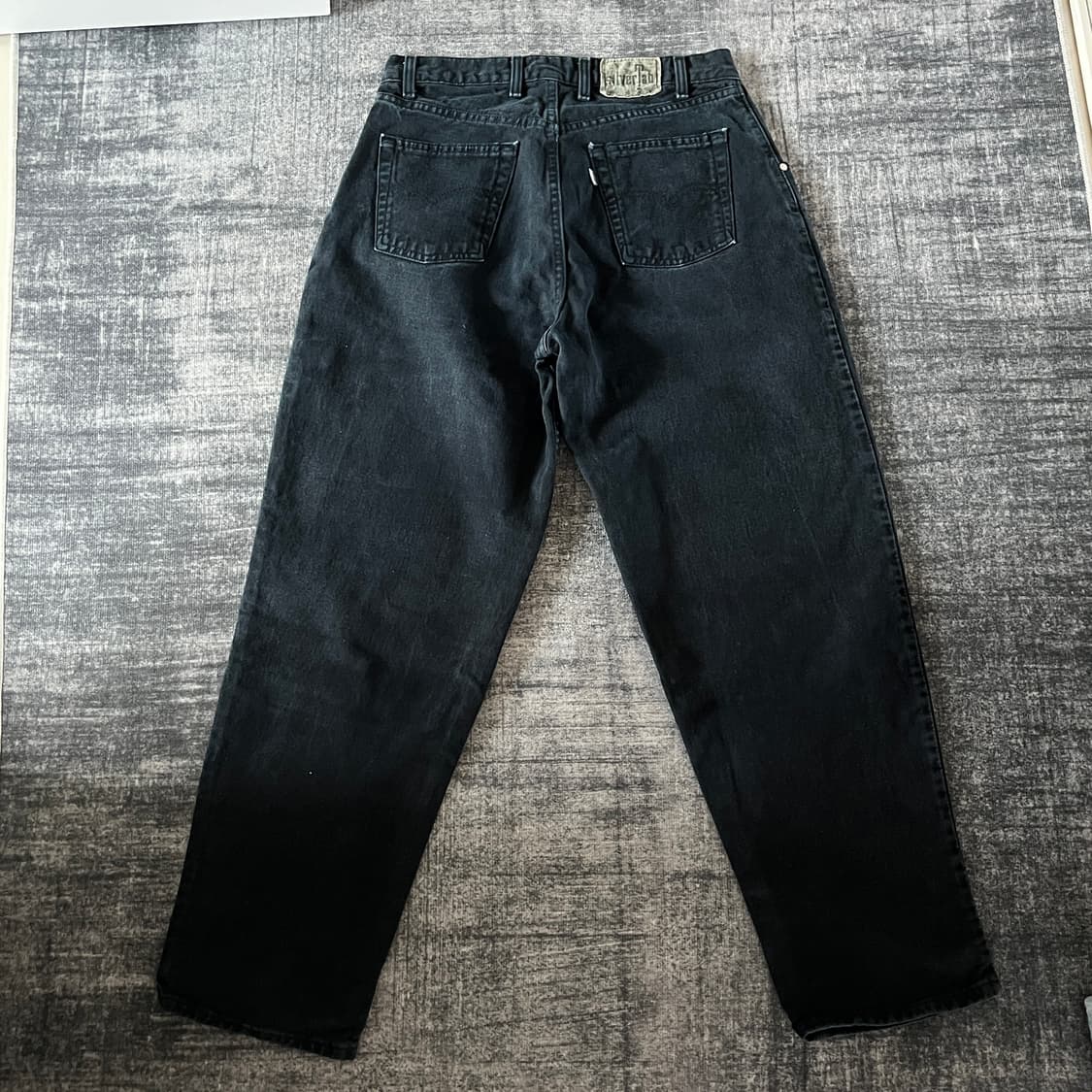 USA 90s 리바이스 실버탭 배기 블랙 33x30 상품이미지3