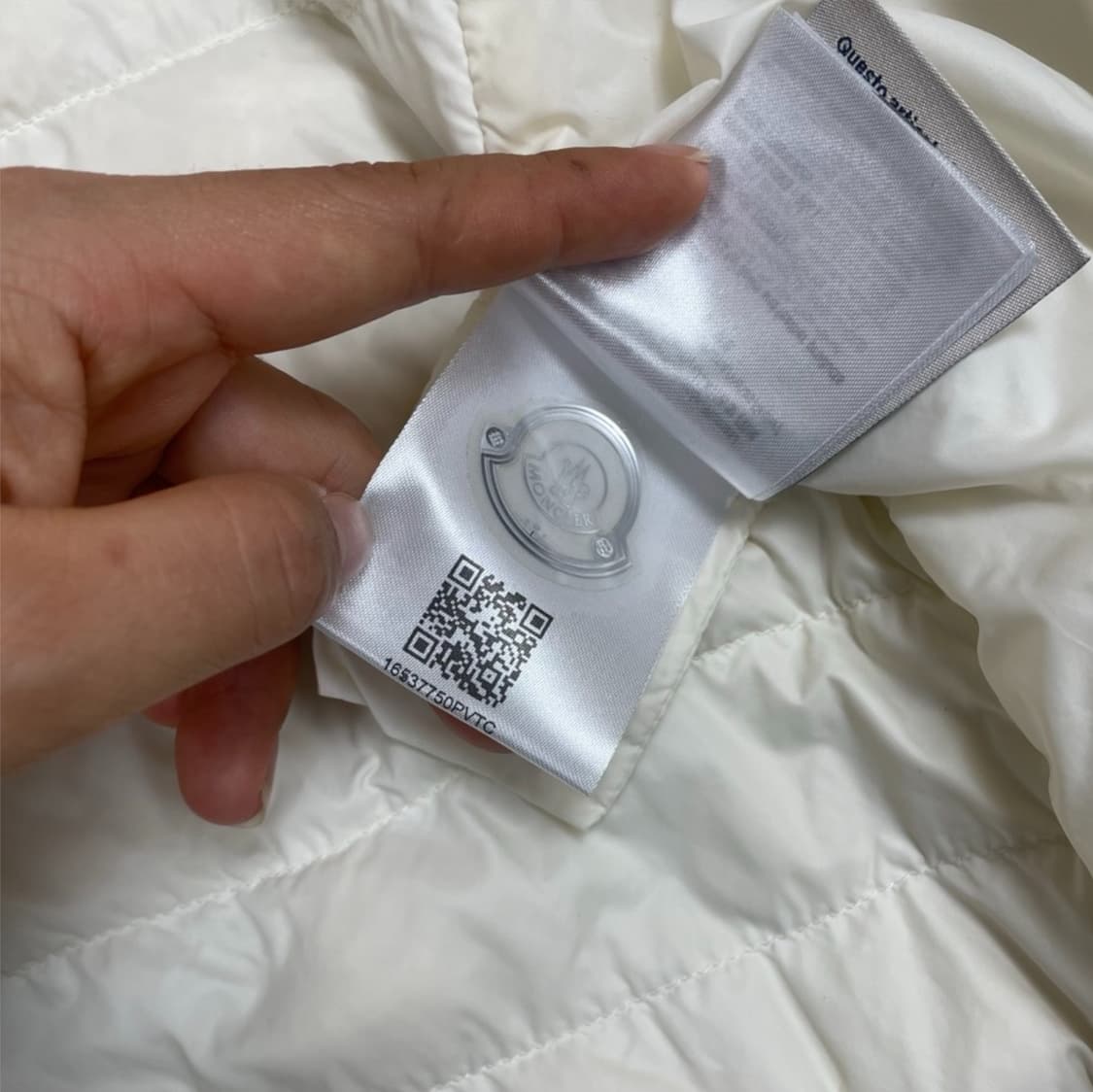 몽클레어 Moncler 아이보리 안데르센 경량 패딩 자켓 2 상품이미지5