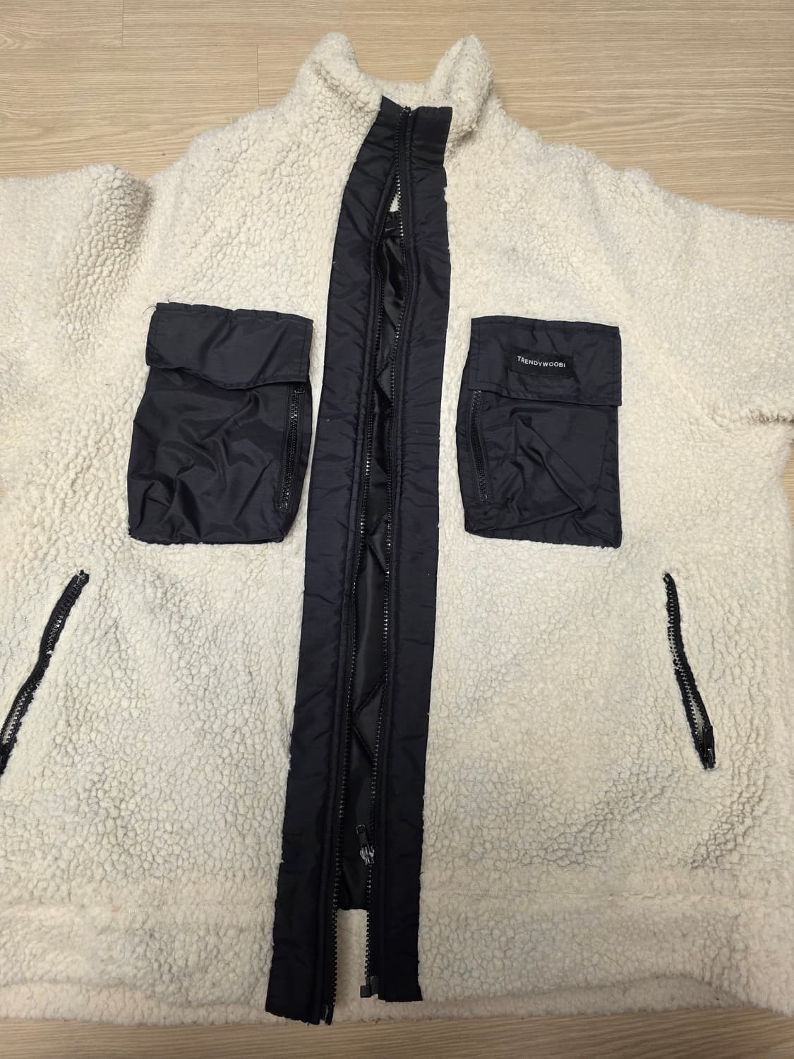 [100~105] 양털 후리스 집업 상품이미지3