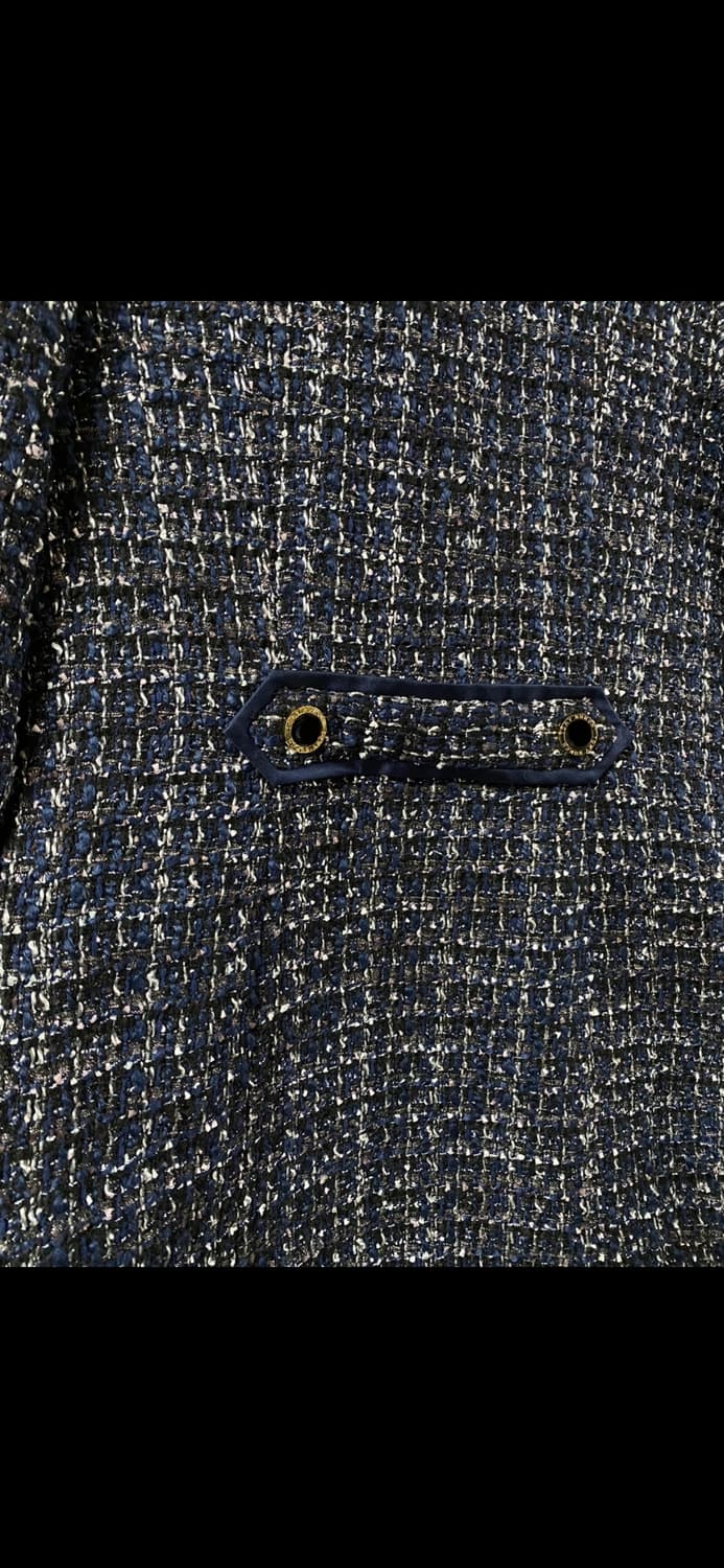 토리버치 트위드 코트 자켓 네이비 55 상품이미지9