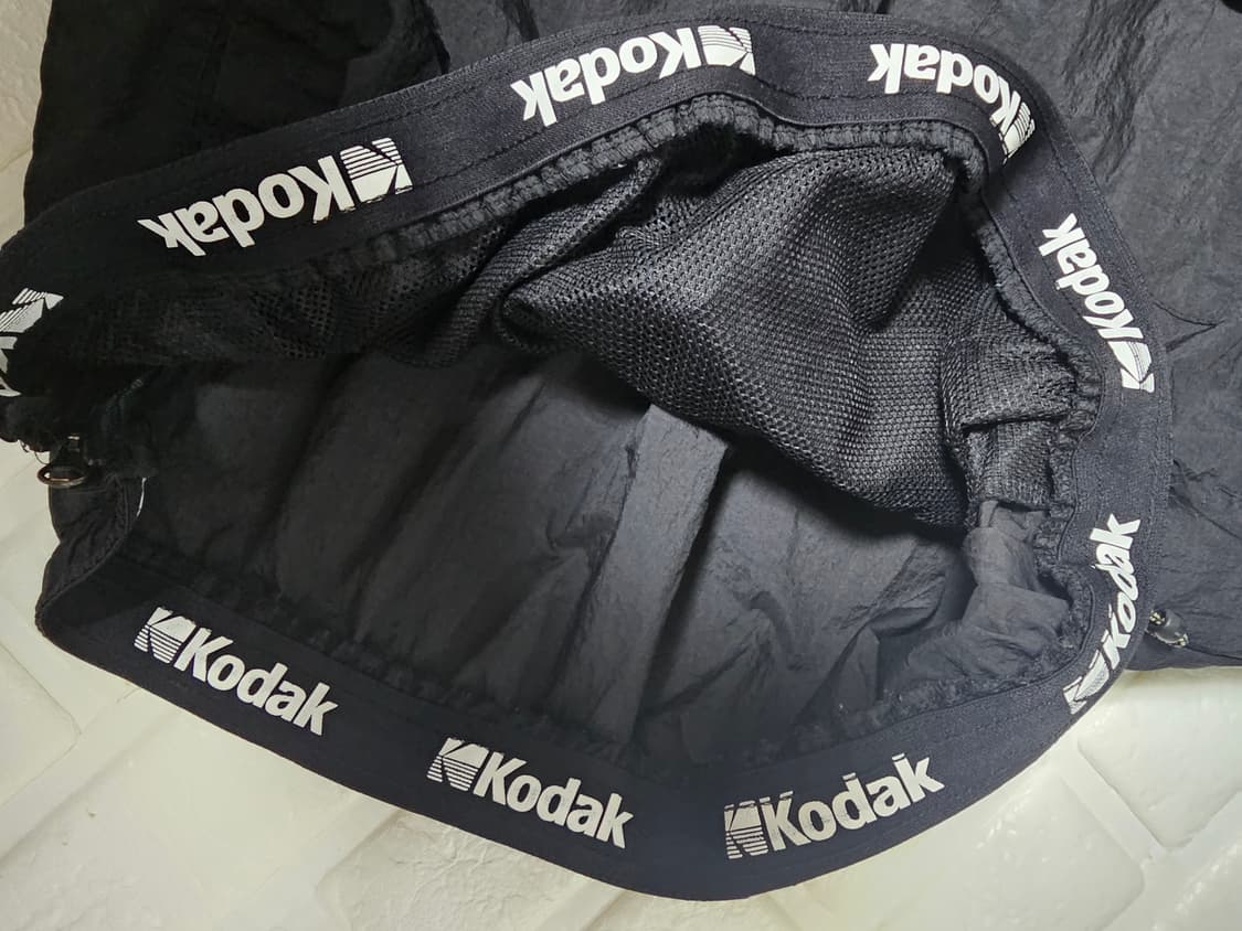 코닥 익스프레스 블랙 풀오버 바람막이 맨투맨 S 상품이미지3