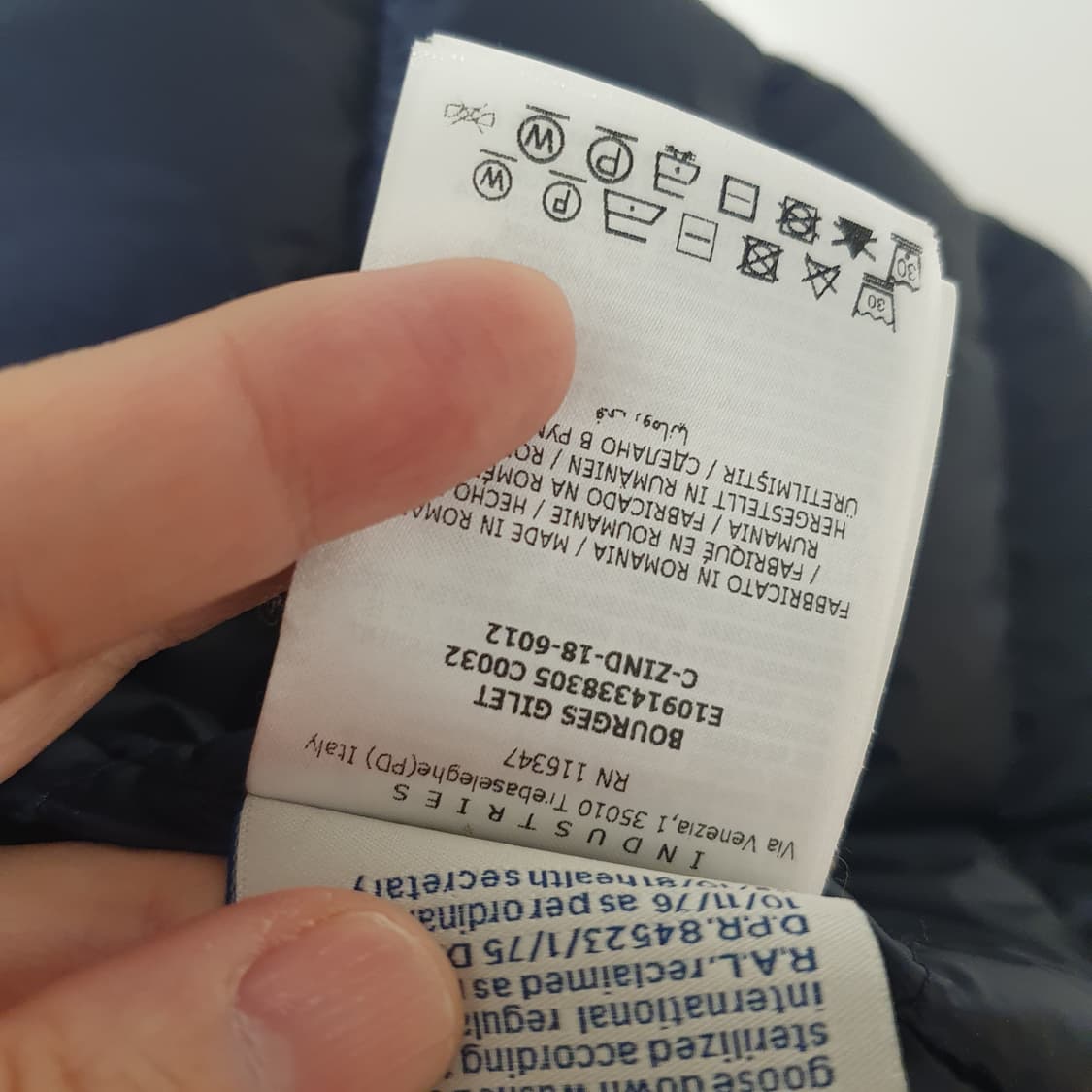 몽클레어x지니어스 콜라보 패딩 조끼 4사이즈 상품이미지6