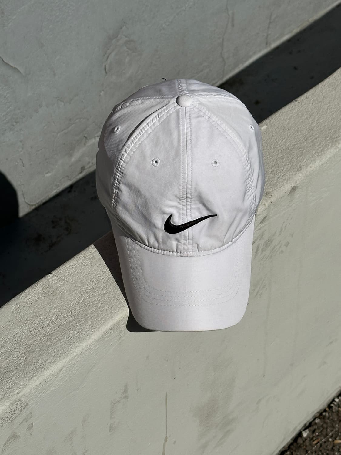 [F] 나이키 화이트 러닝 볼캡 모자 상품이미지1