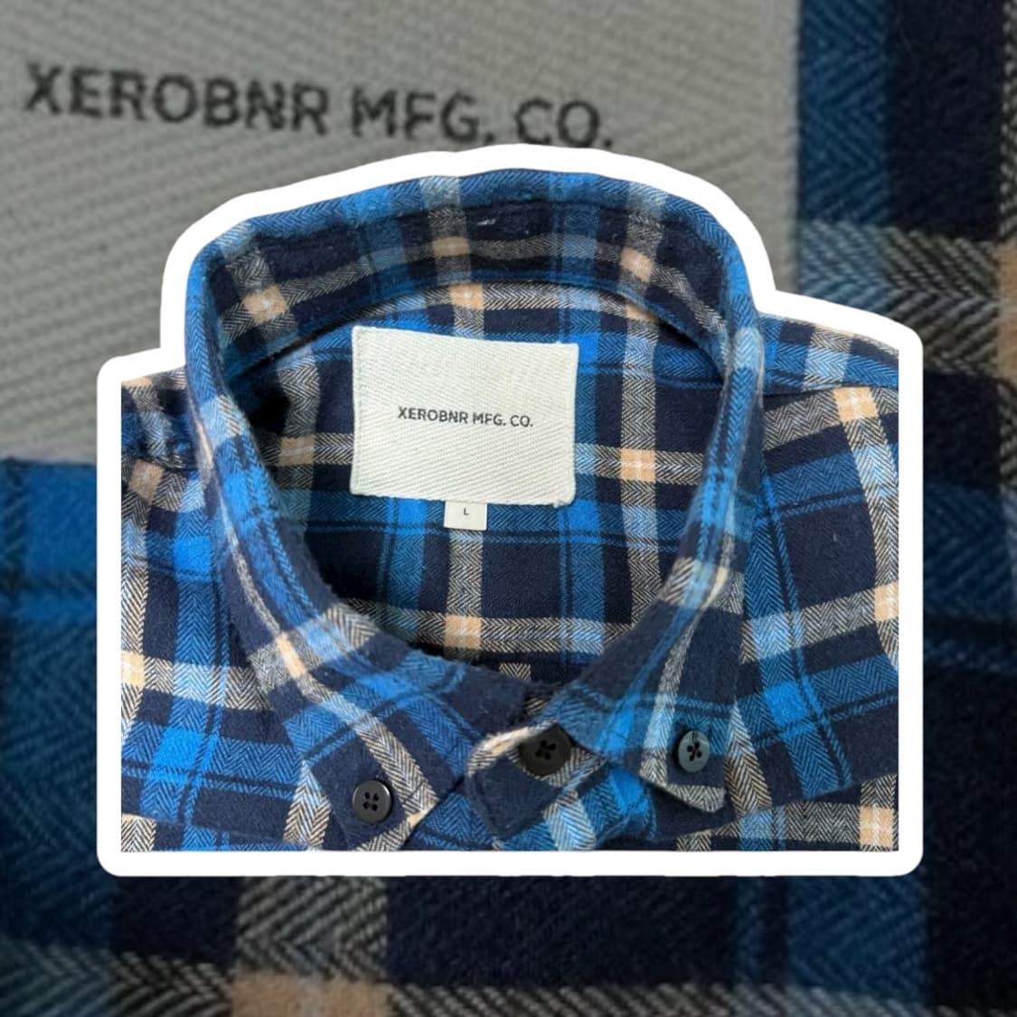 제로 체크 셔츠 상품이미지2