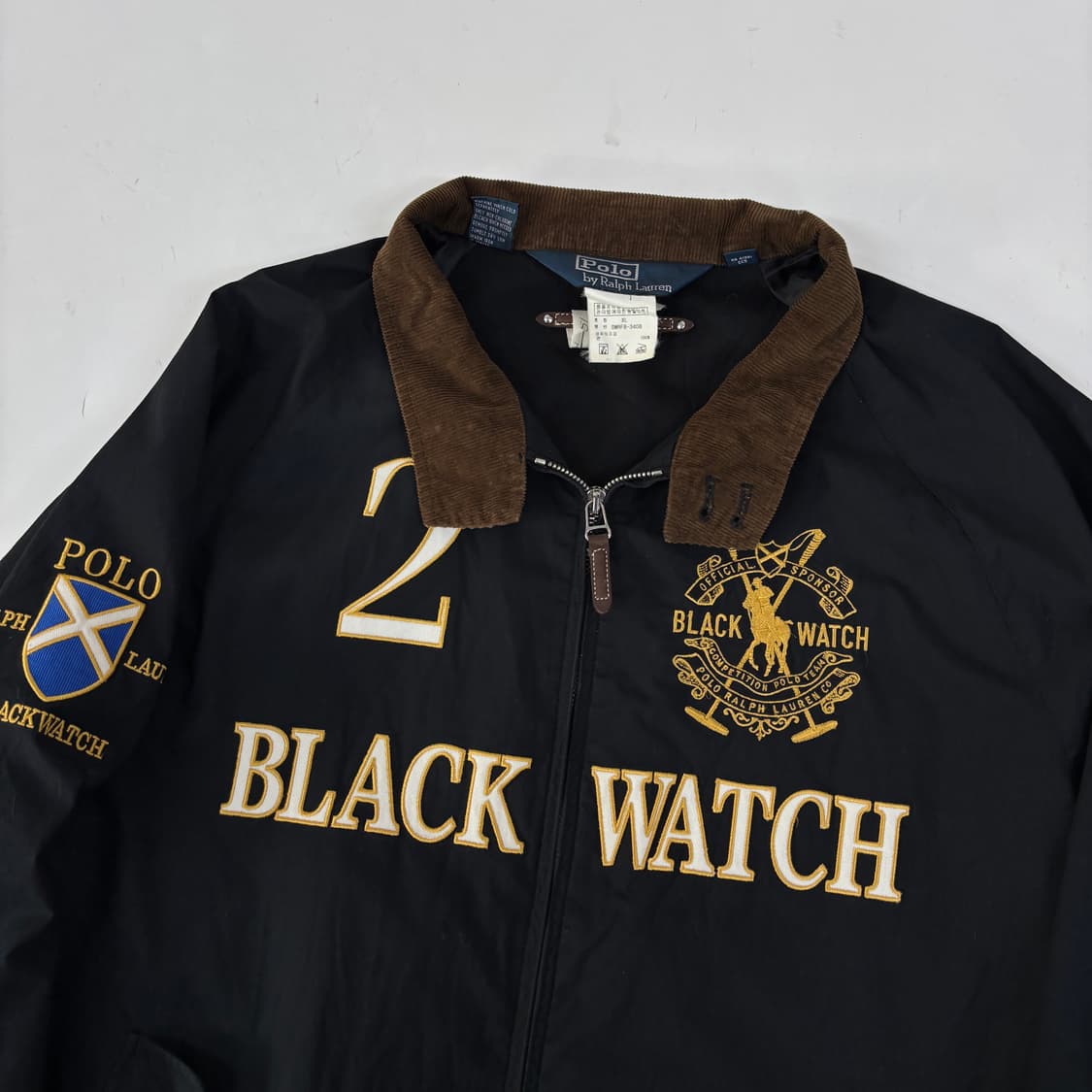 폴로 블랙와치 블루종 자켓 상품이미지2