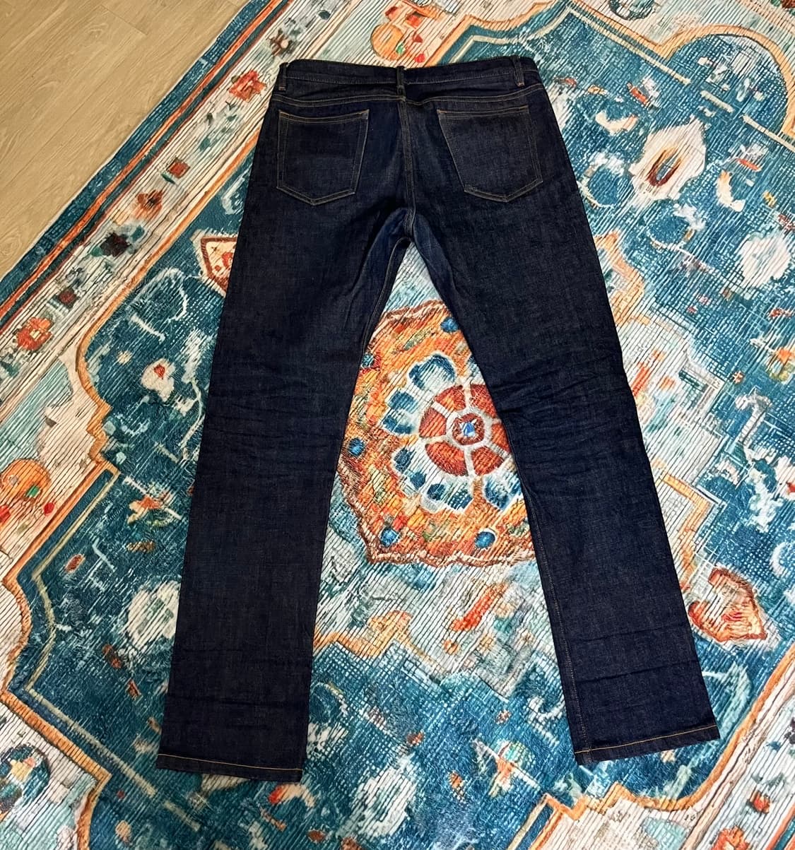 아페쎄 생지 데님 팬츠 새상품급 상품이미지5