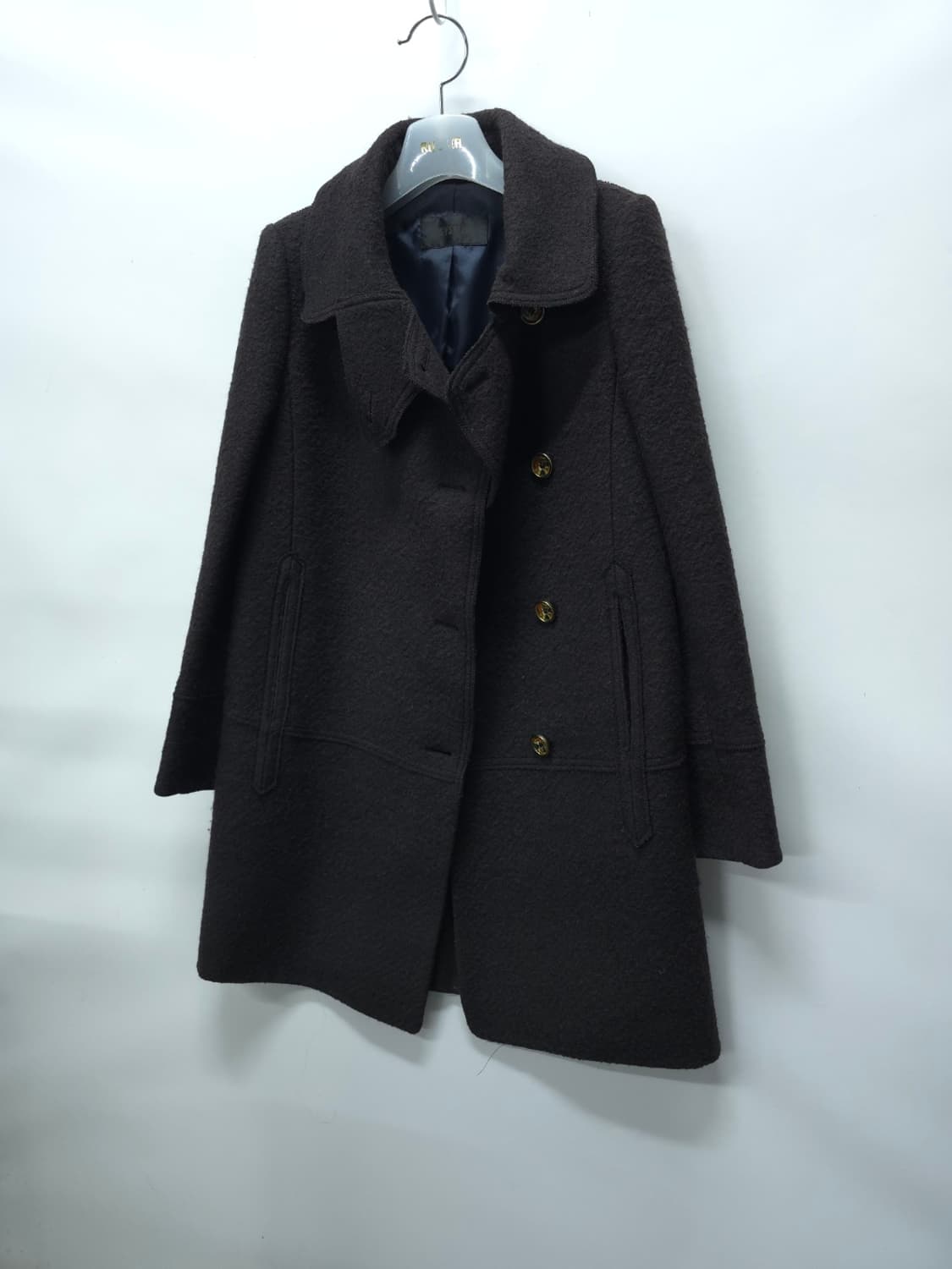 시스템(SYSTEM) 모직 더블 코트 (여성55~55반) 상품이미지9