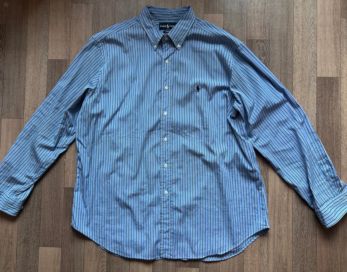 폴로랄프로렌 스트라이프 셔츠 17 34/35 상품이미지1