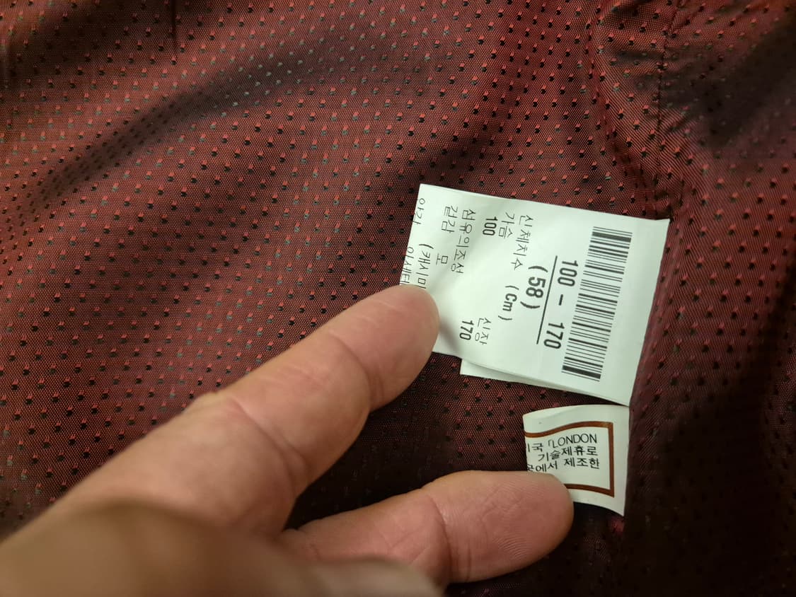 90s LONDON FOG 로로피아나 패브릭 캐시미어 코트 상품이미지8