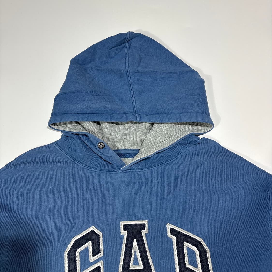 갭 블루 빅 로고 후드티 상품이미지4