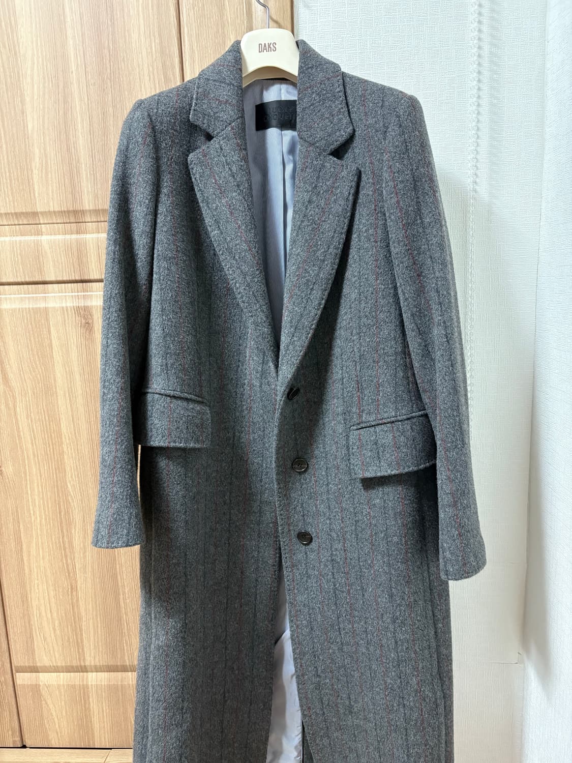 럭키슈에뜨 스트라이프 코트 상품이미지2