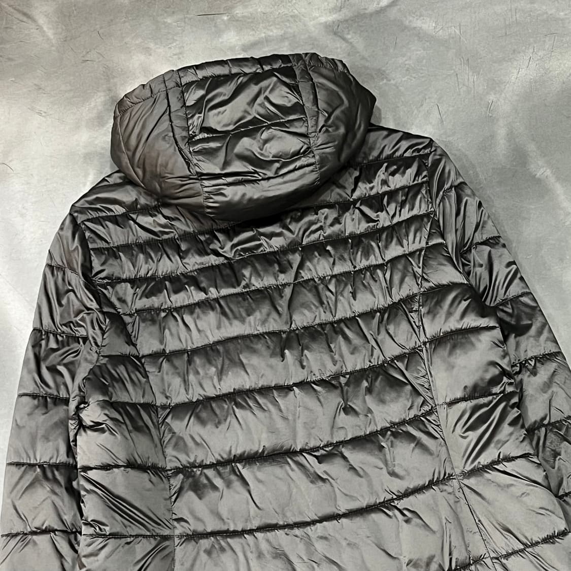  바버 퀼티드 후드 롱패딩 y15238 상품이미지5