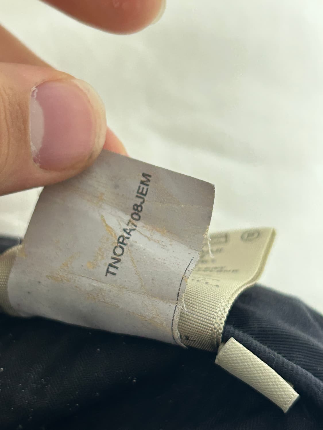 Burberry 버버리 레더탭 코튼 루즈핏 팬츠(정품) size(36) 상품이미지7