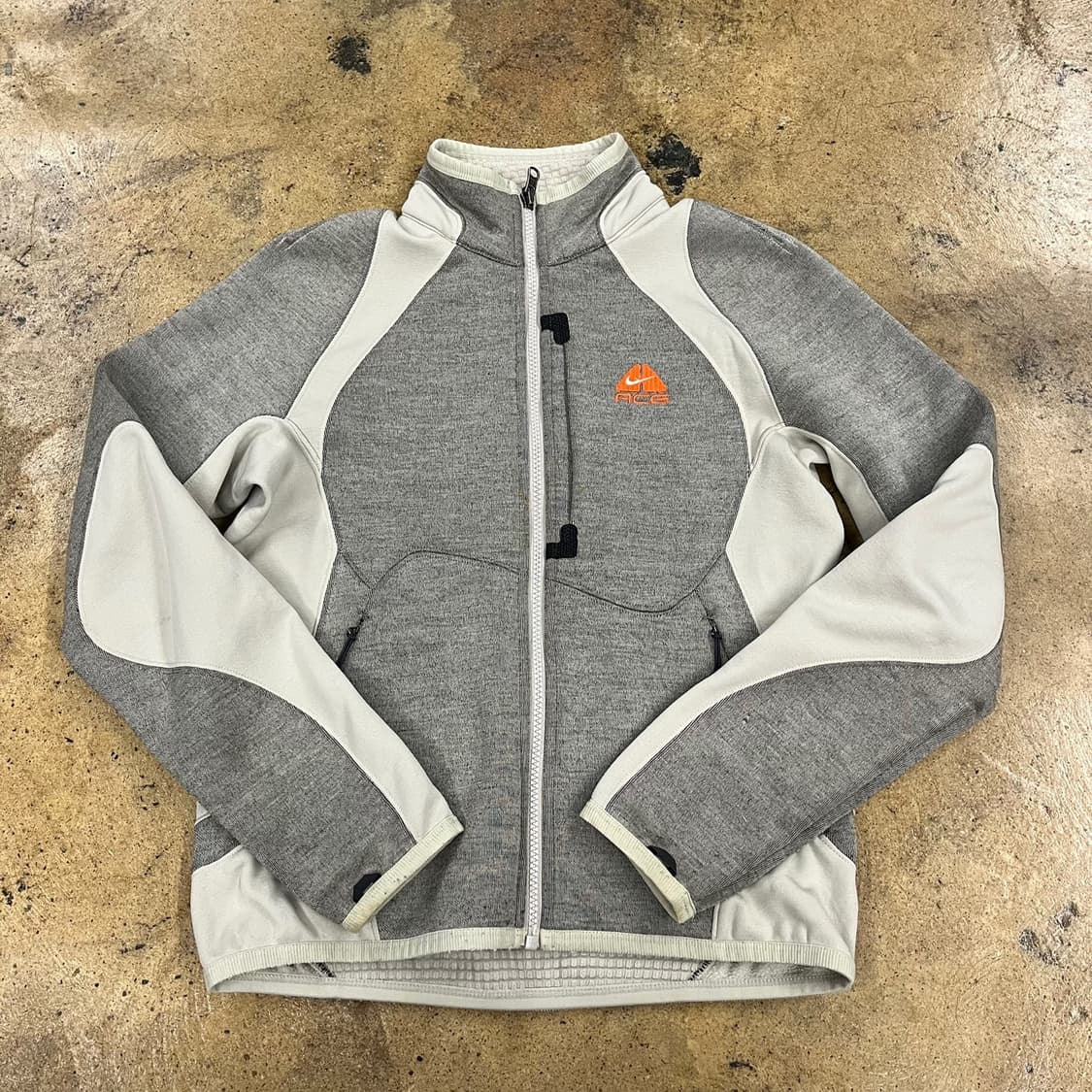 [정품/S] 나이키 ACG 그레이 화이트 플리스 자켓 b18 상품이미지2