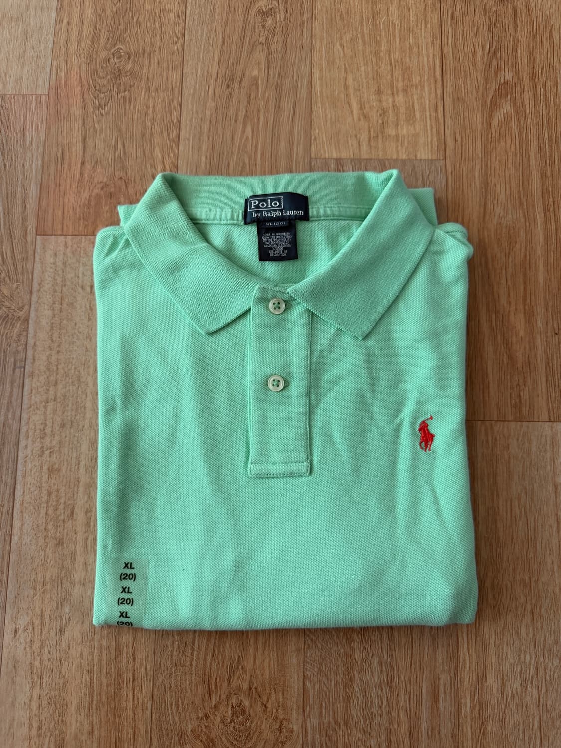 폴로 랄프로렌 보이즈 긴팔 카라티 XL(18-20) 상품이미지3