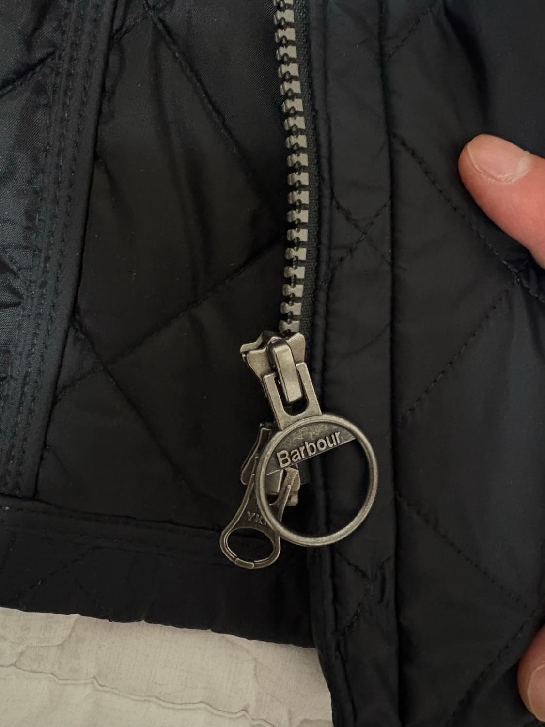 바버 barbour인터네셔널 퀄팅 자켓 m 상품이미지4