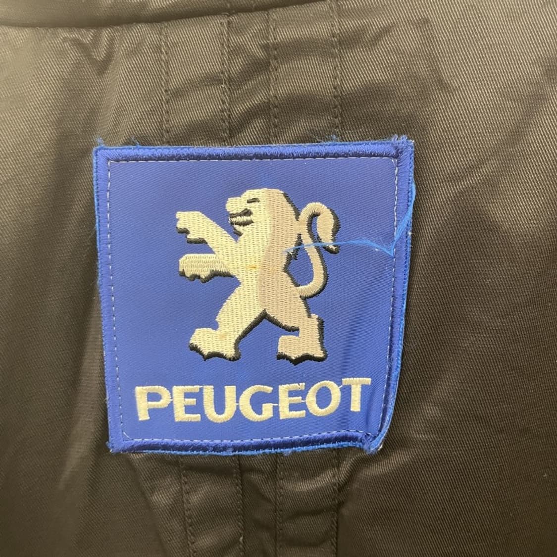 르꼬끄 빈티지 펑크 푸조 바람막이 레이싱 자켓 L C11101 상품이미지8