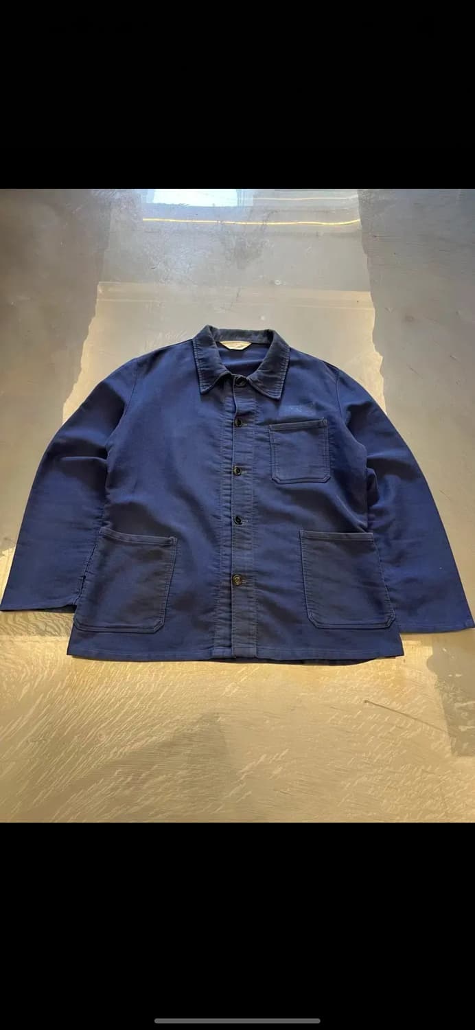 메이드인이태리 몰스킨 프렌치 자켓 XL 상품이미지1