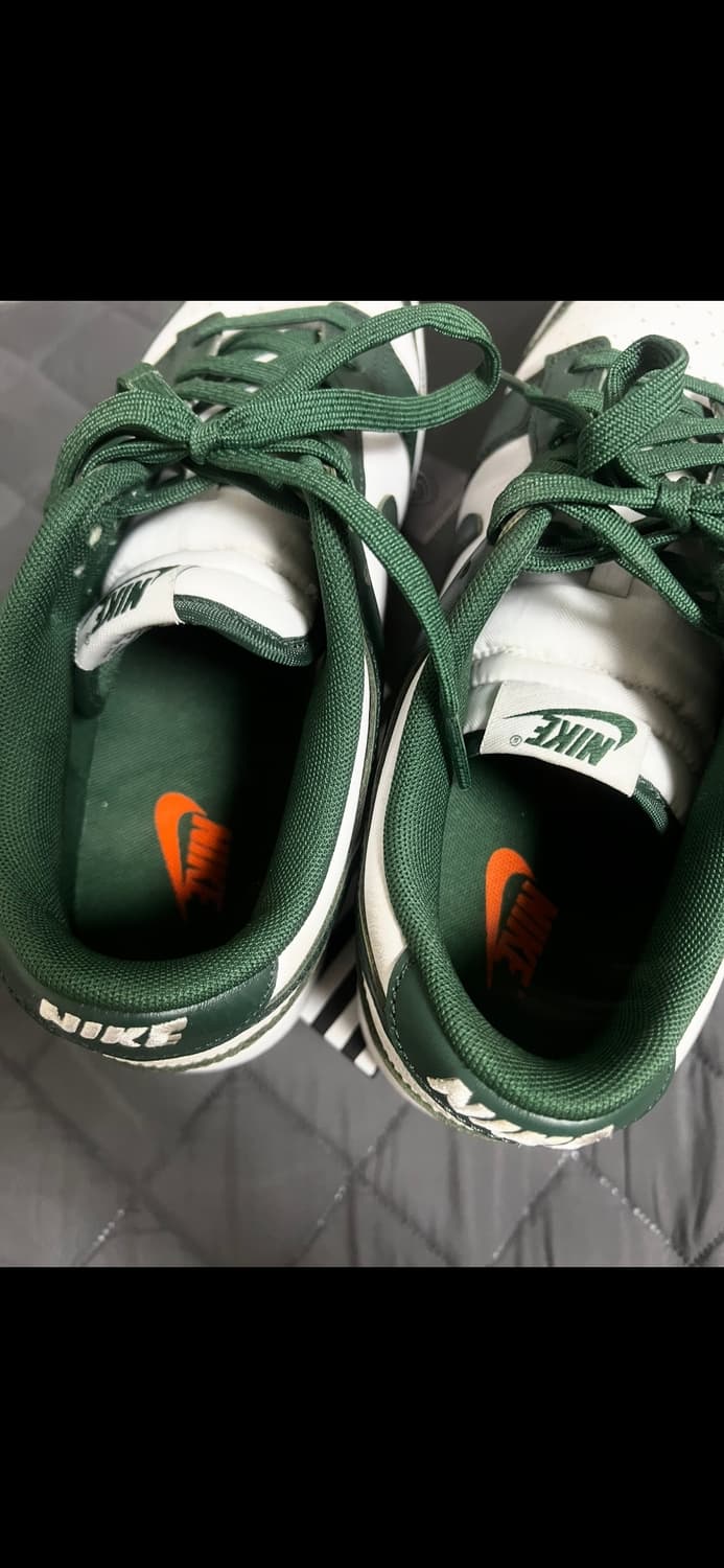 나이키 덩크 로우 레트로 바시티 그린 (280) 판매 상품이미지8