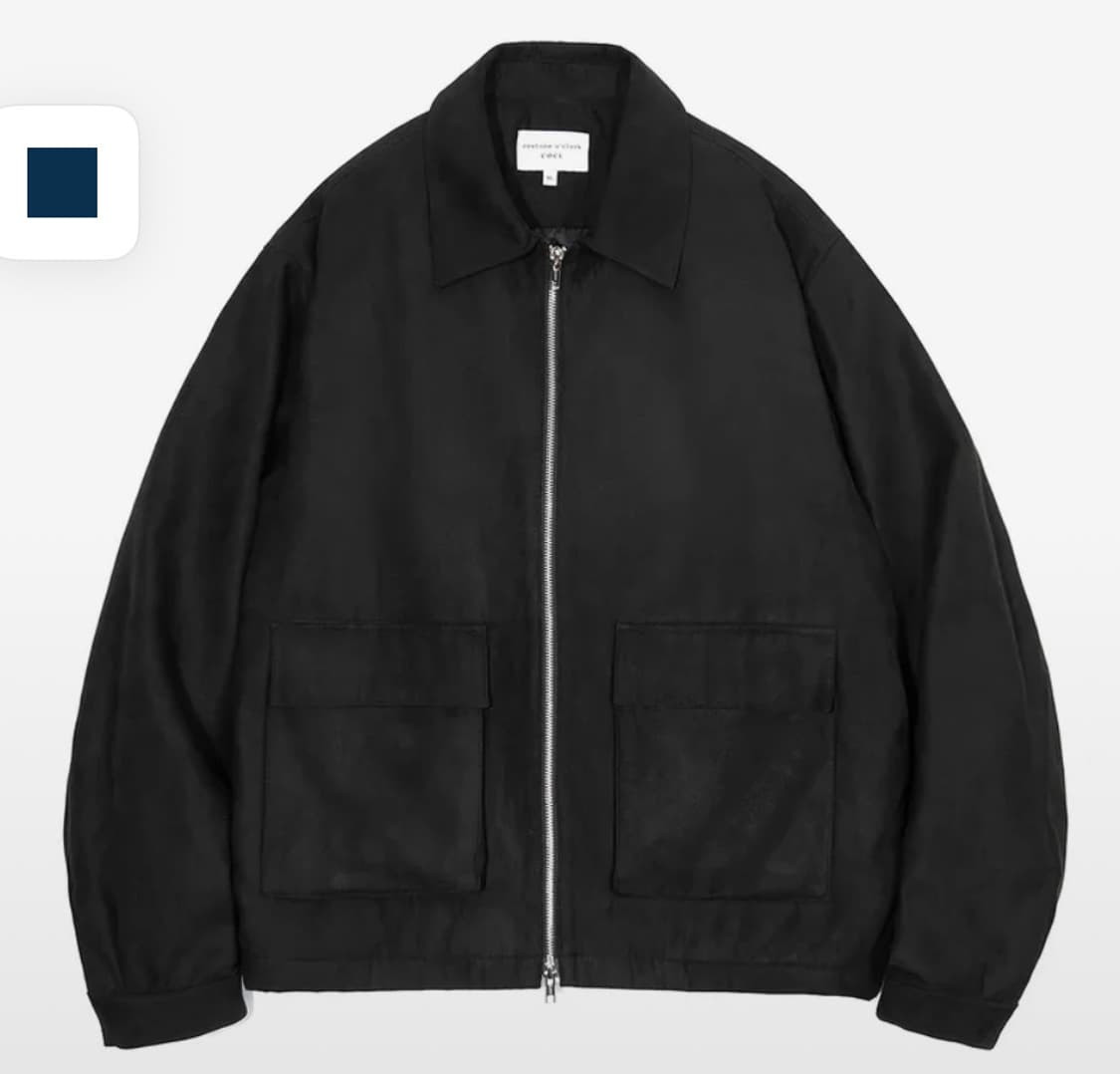 커스텀어클락 스웨이드 블루종 상품이미지4