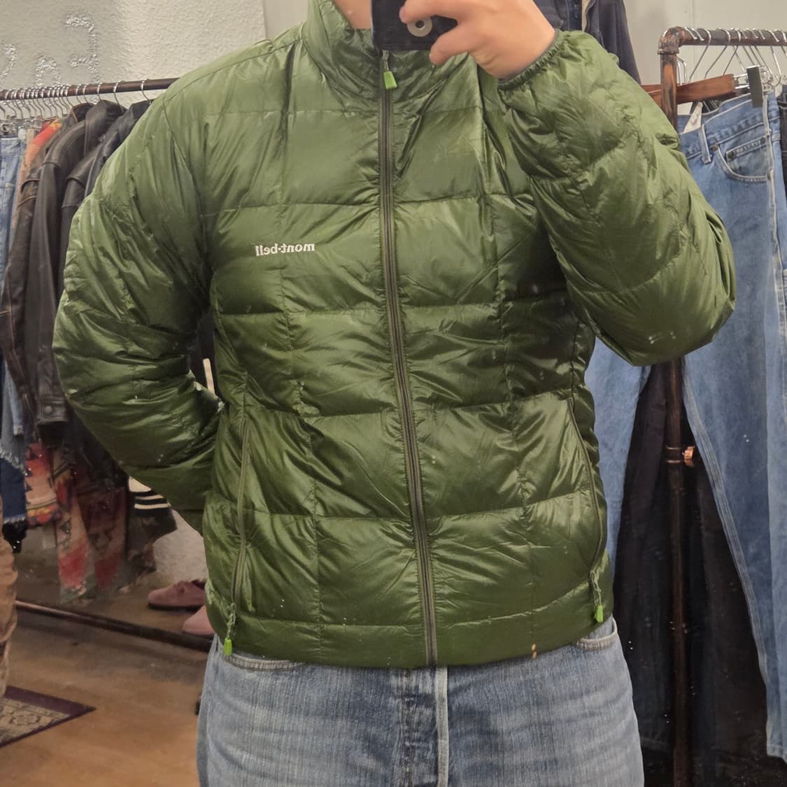 몽벨 슈페리어 다운패딩 경량패딩 m  상품이미지6