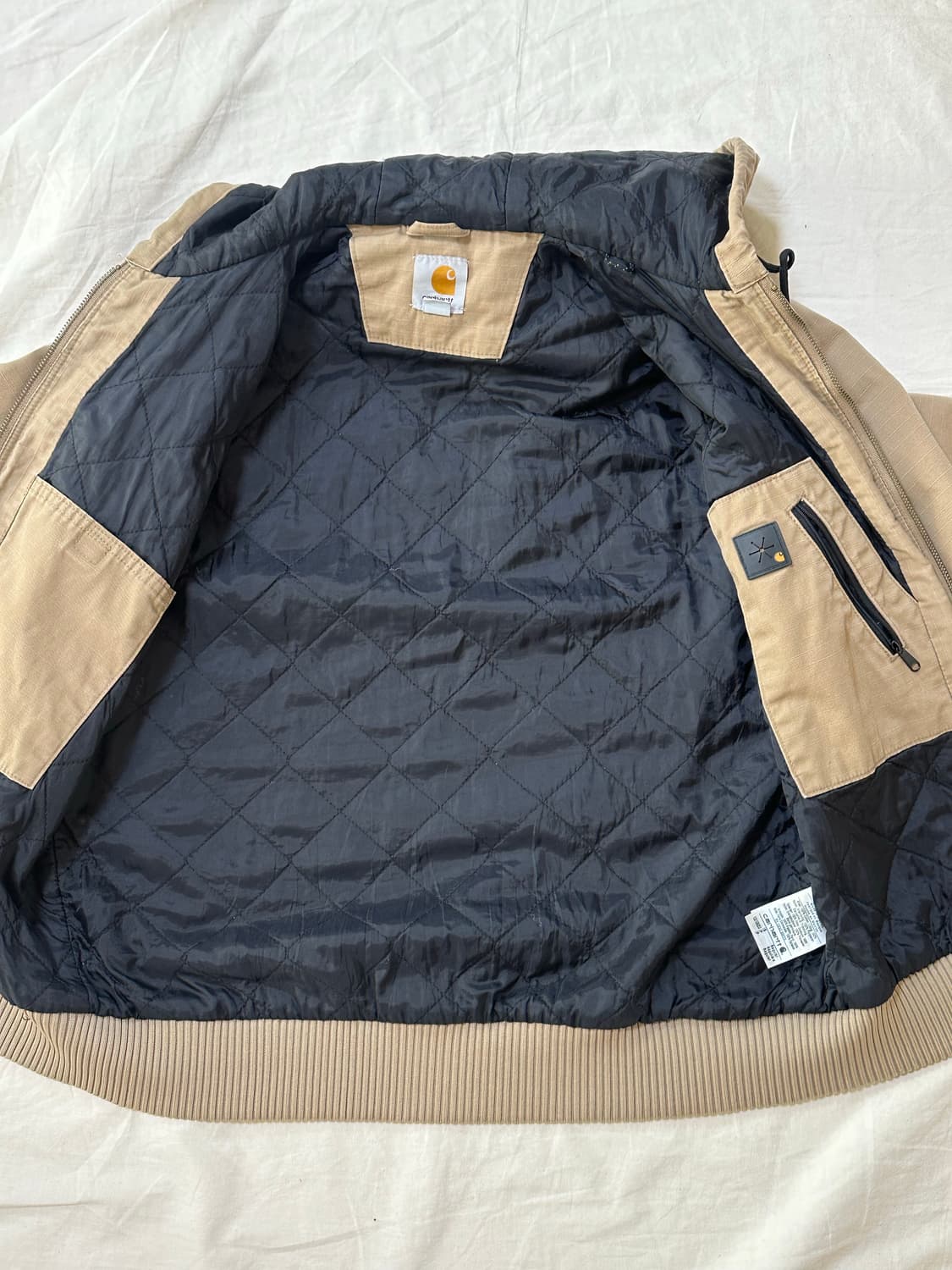 칼하트 샌드스톤 덕 액티브 누빔 자켓 민트급 상품이미지3