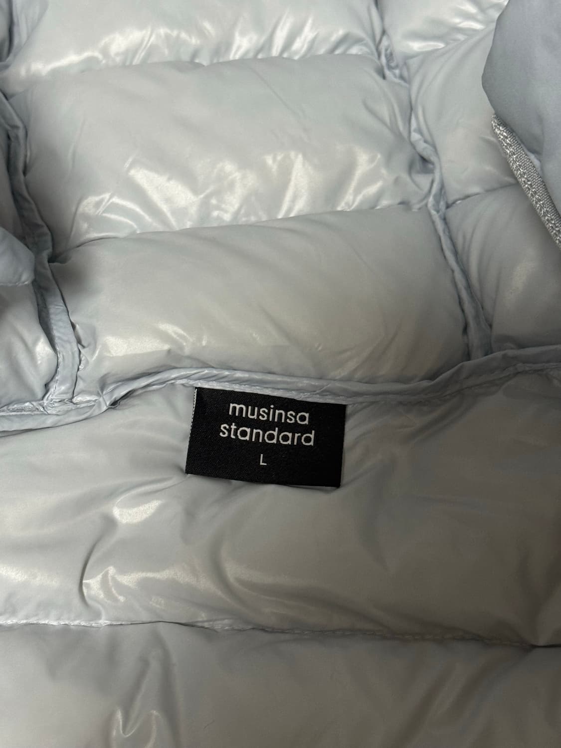 무신사 스탠다드 시티레저 다운자켓 클라우디 블루 상품이미지3