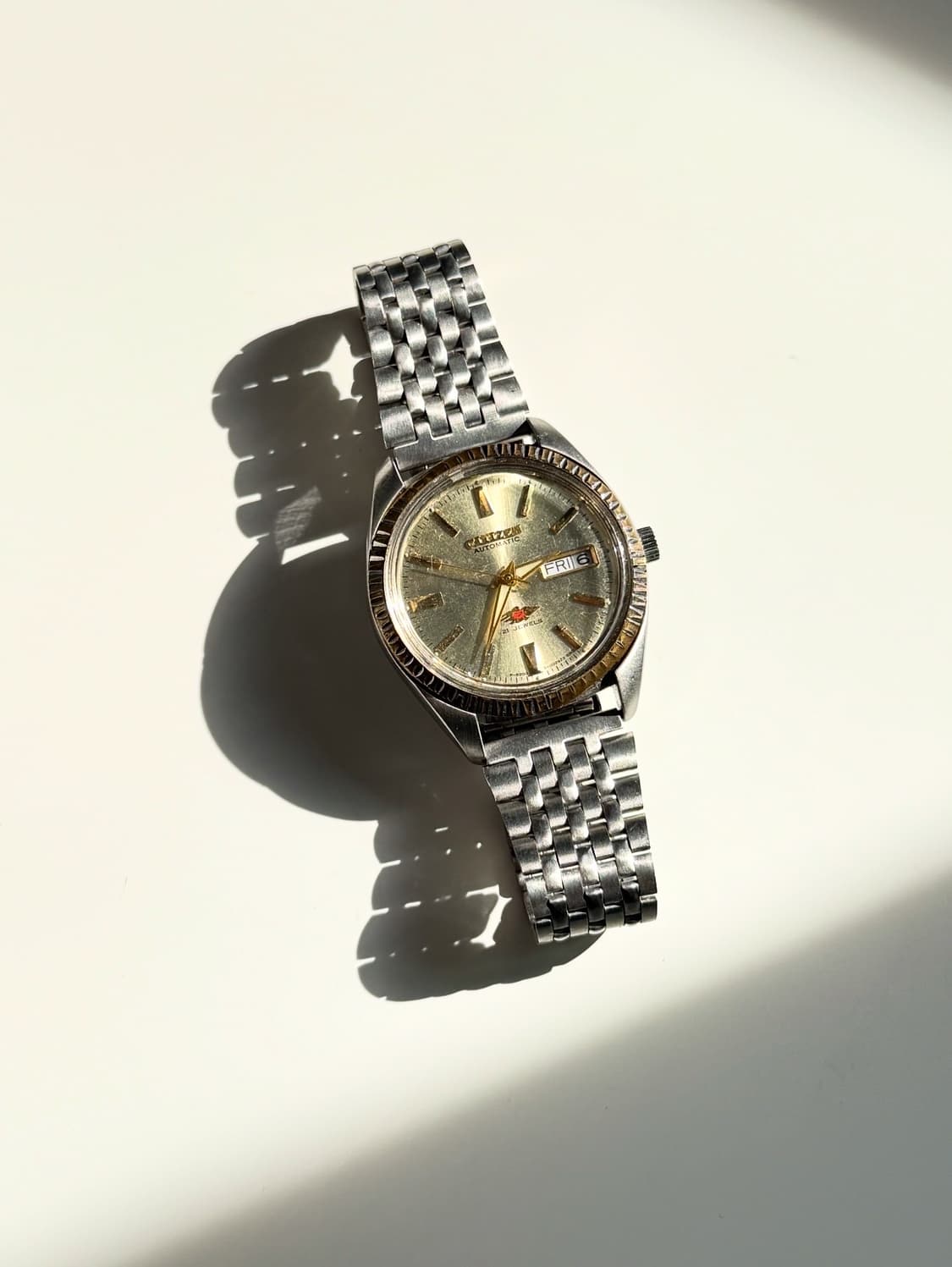 80s Citizen Automatic Metal Watch 상품이미지1